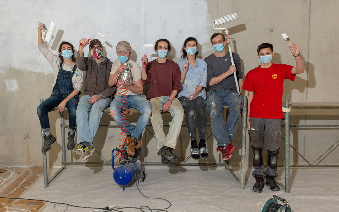 Les travaux avancent