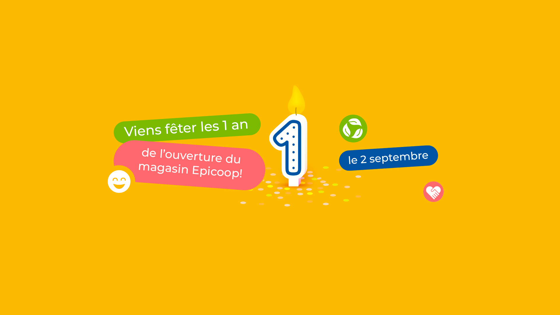 Premier anniversaire d&rsquo;Epicoop
